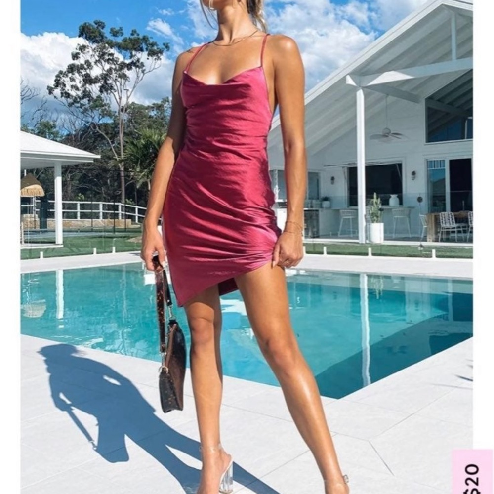White fox boutique dress